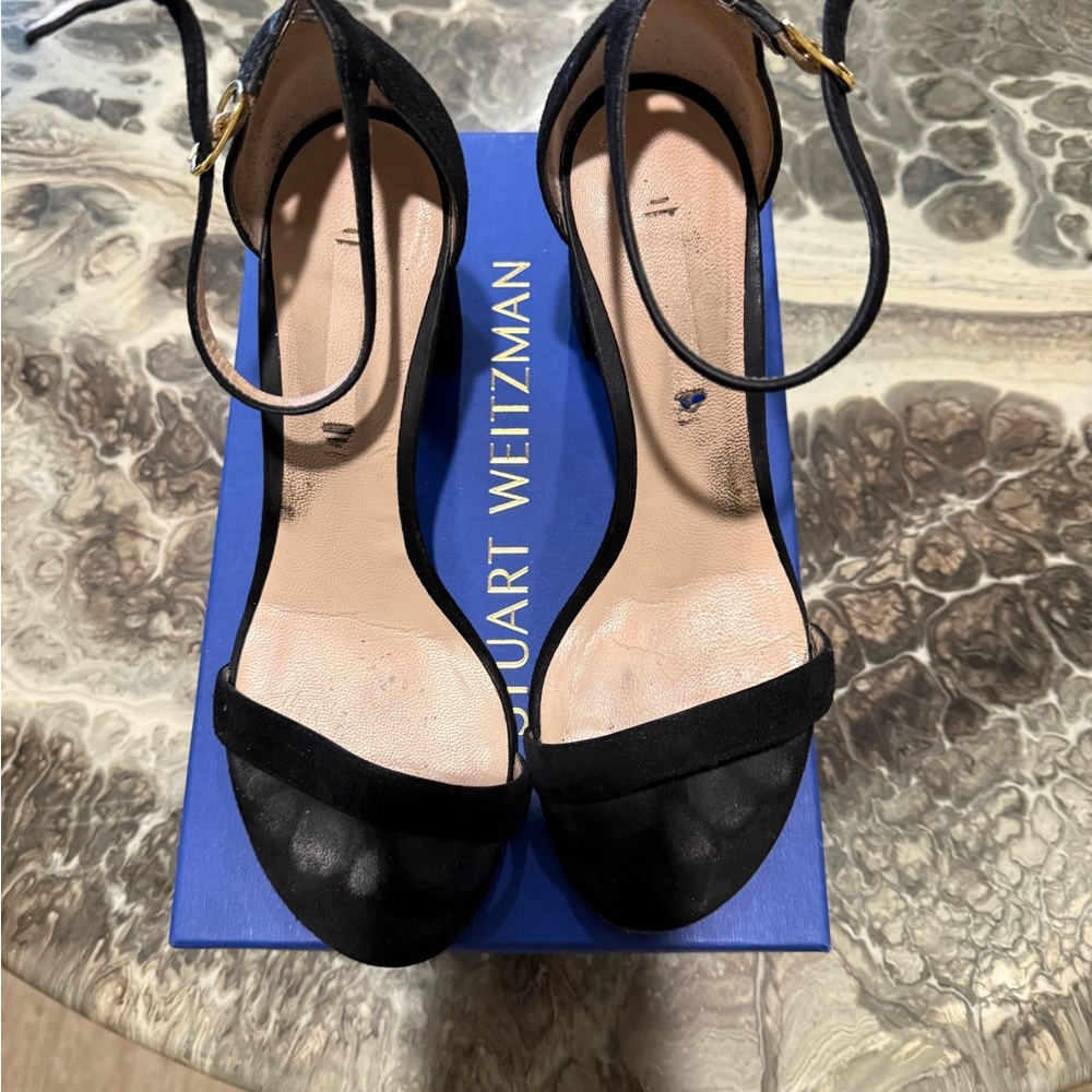 Nearly Nude Black Women's Heels